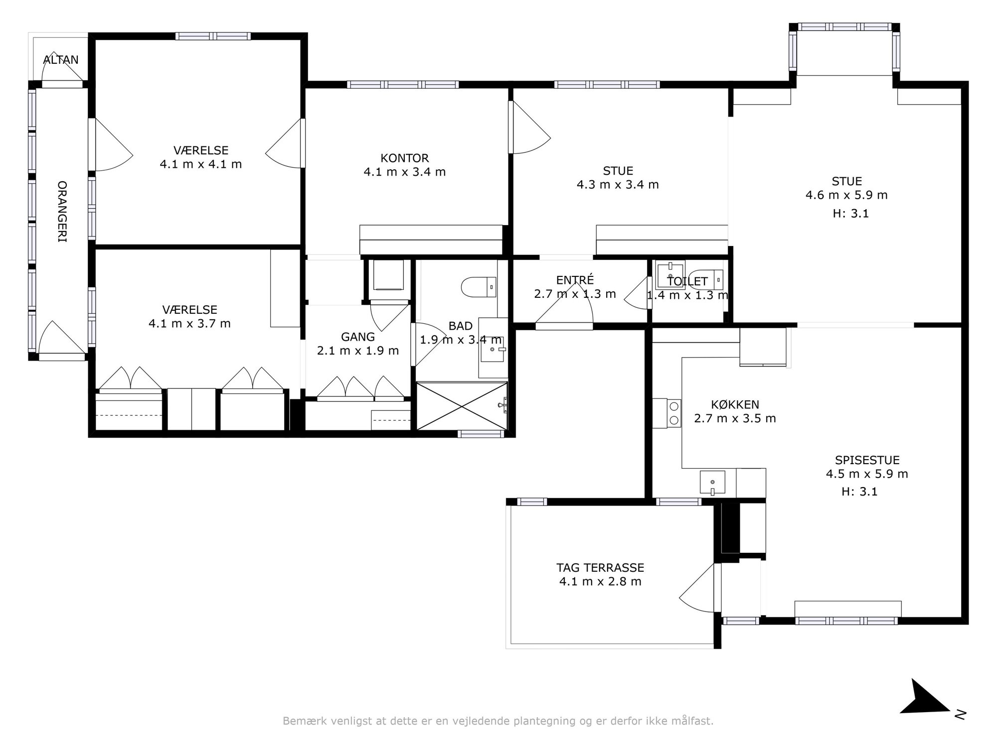 Ryvangs Allé 22A, 1., 2100 København Ø