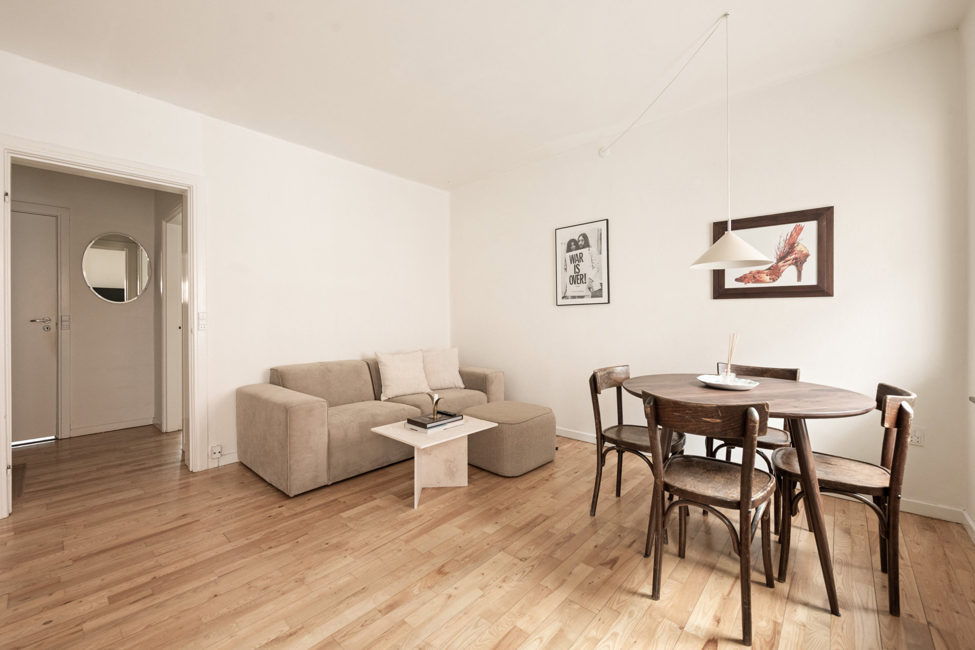 2 værelses lejlighed med egen indgang på Østerbro