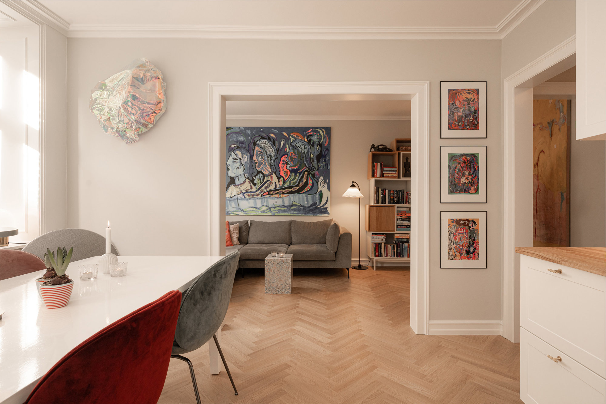 En rolig adresse midt i Frederiksstadens med godkendt altanprojekt 