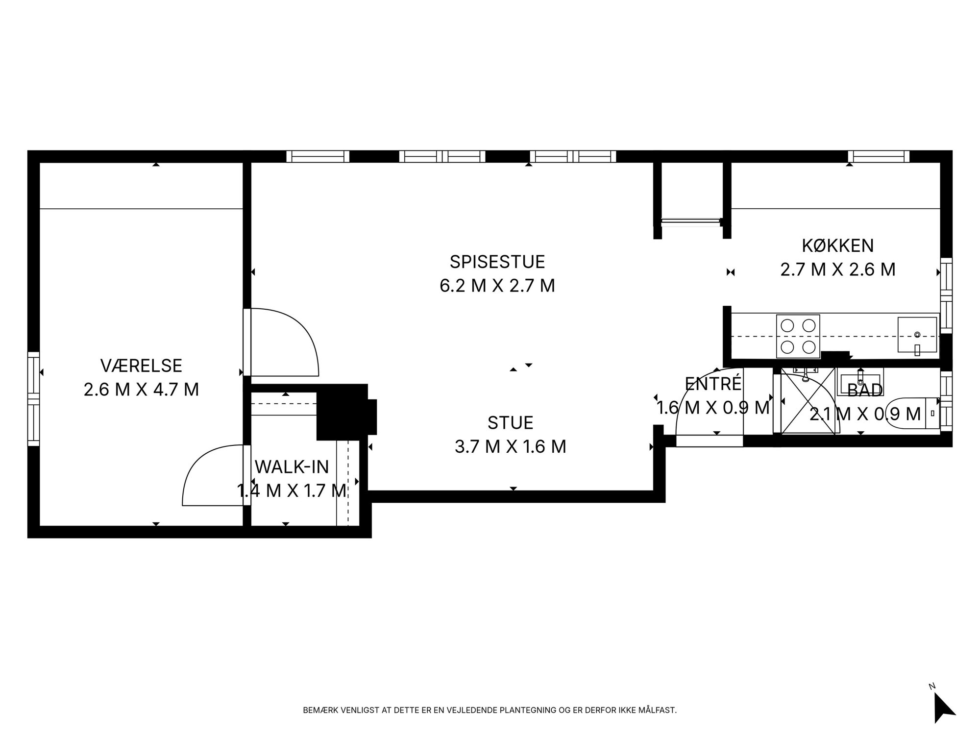 Holger Danskes Vej 12A, 1. th., 2000 Frederiksberg