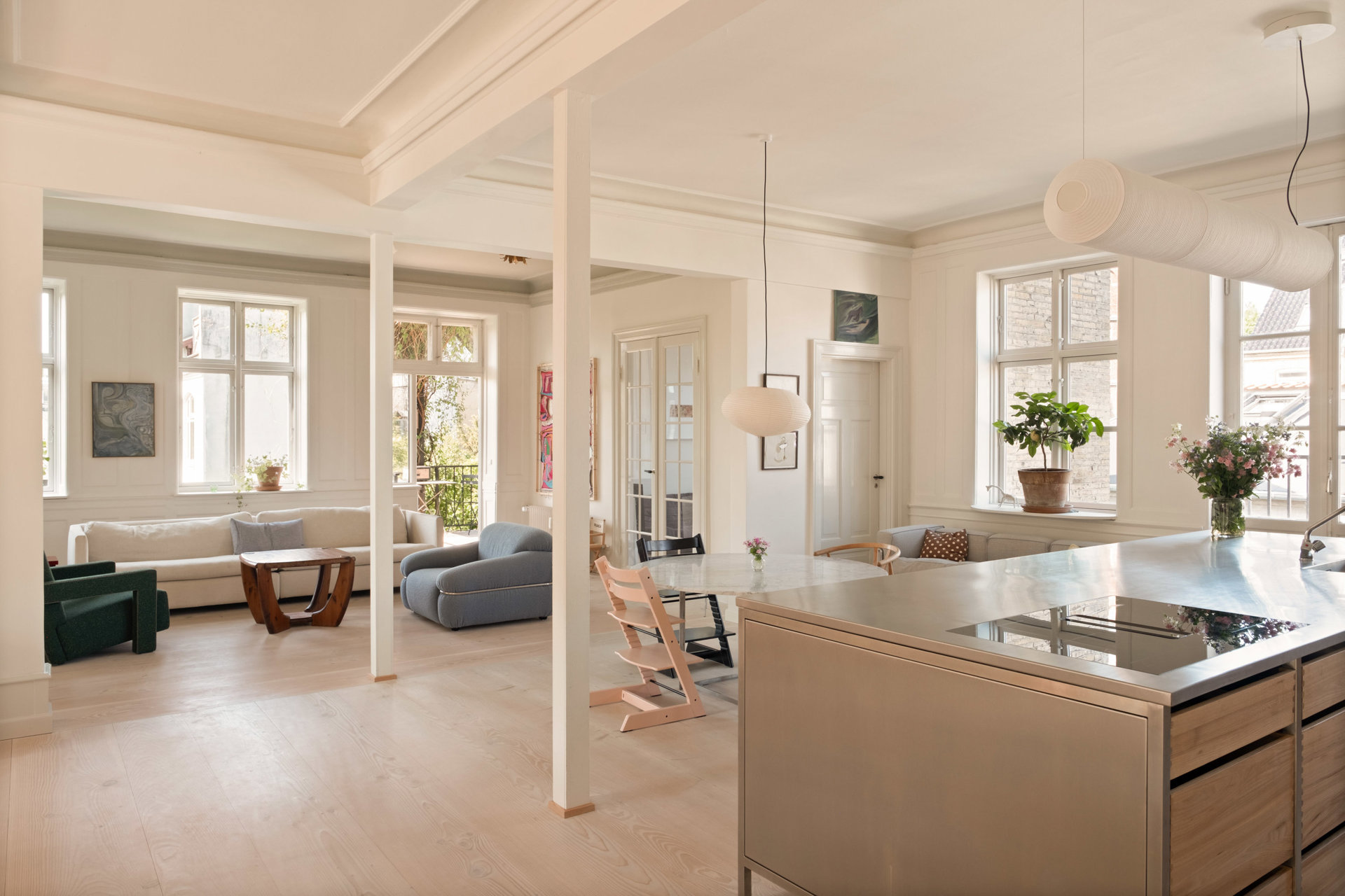 230 m² kompromisløs kvalitet midt på Frederiksberg C med have